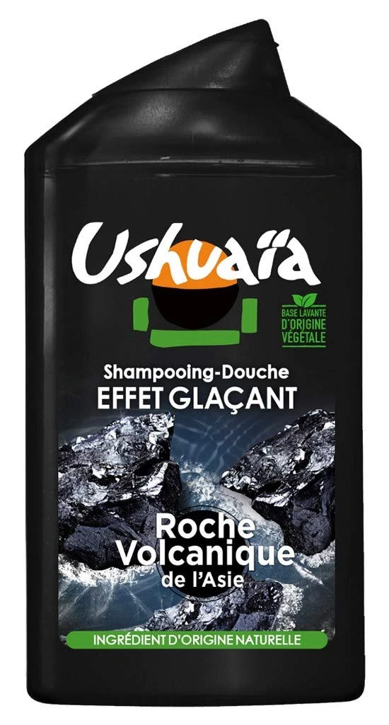 Shampooing douche effet glaçant roche volcanique de l'Asie 250ml - USHUAIA