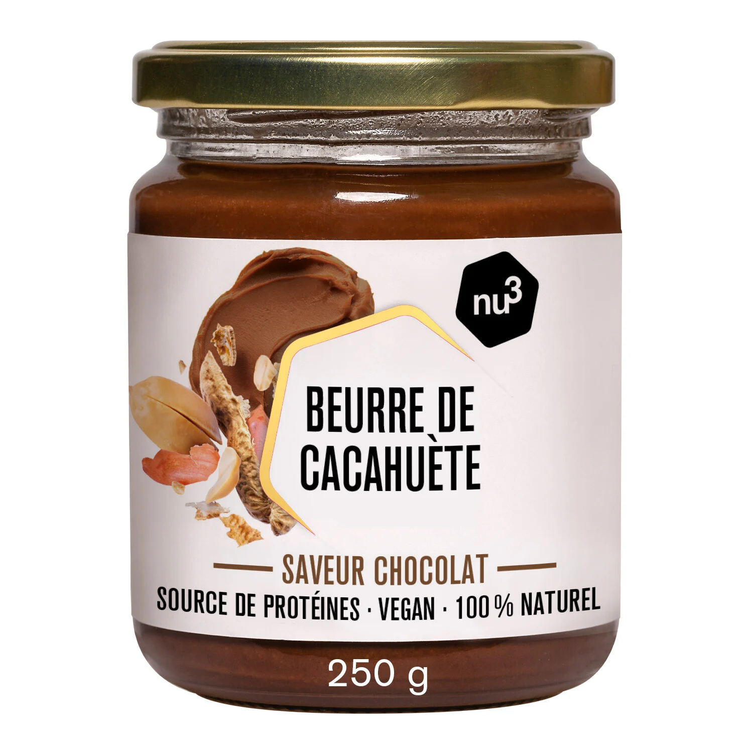 Chocolate Peanut Butter 250g - Nu3