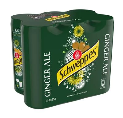 ginger ale 6x33cl - SCHWEPPES