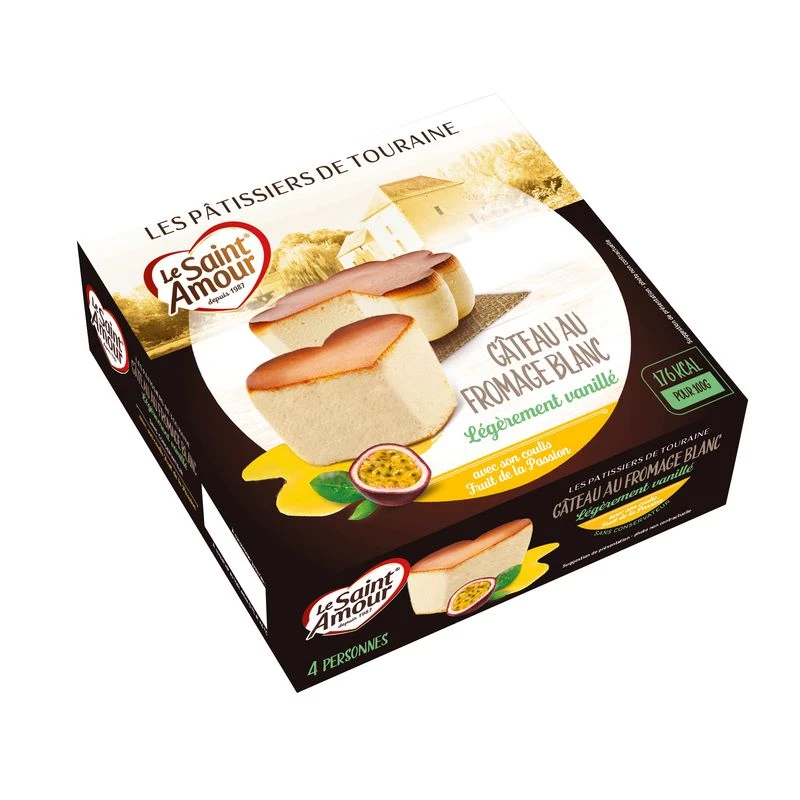 Gâteau au fromage blanc les pâtissiers de Tourane 350g - LE ST AMOUR