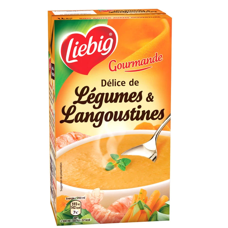 Soupe légumes/ langoustines 1L - LIEBIG
