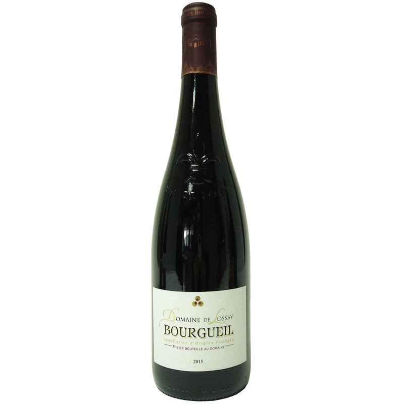 Vin Rouge Bourgueil, 12,5°, 75cl - DOMAINE DE LOSSAY