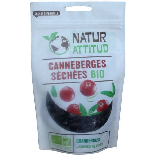 Getrocknete Bio-Cranberries 100g - NATUR ATTITUD