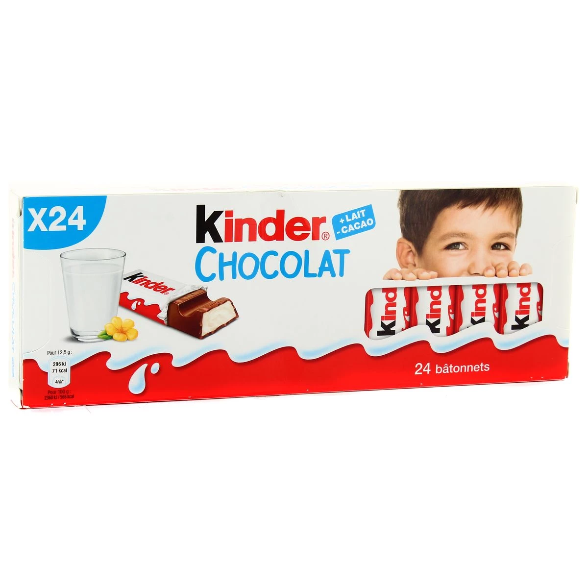 Barres chocolatées 300g - KINDER