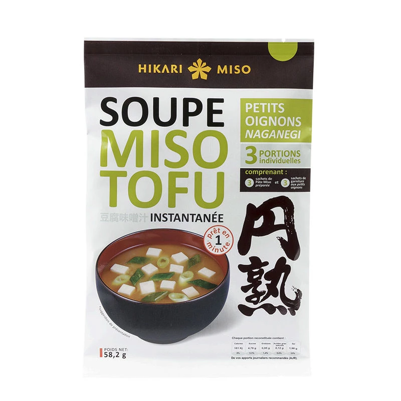 Hikari Miso Tofu Oignons 58g