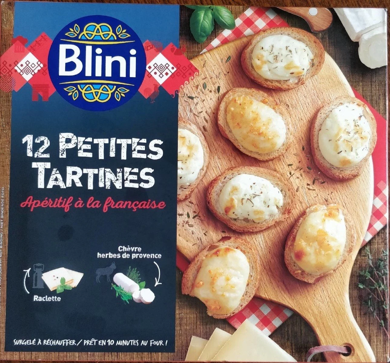 Tartines à la française x12 - BLINI