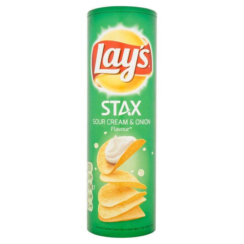 Stax Cream/Onion 170g - Lay's