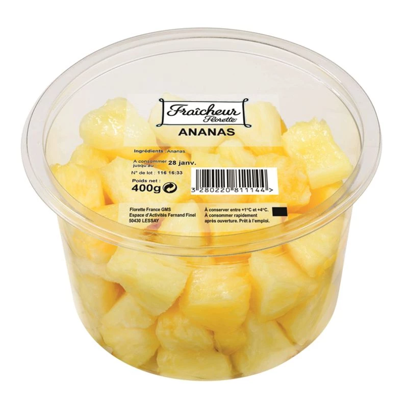 Ananas Morceaux 400g