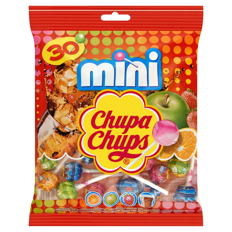 Mini pirulitos clássicos sortidos x30 - CHUPA CHUPS