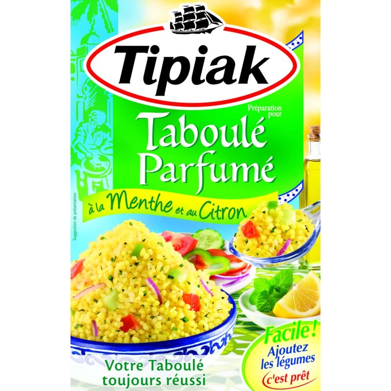 Tabulé menta/limón 350g - TIPIAK