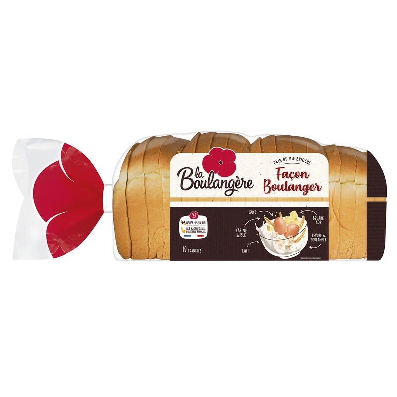 Pain Mie Facon Boulanger 500g