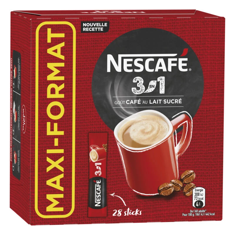 Nescafe 3 En 1 28x16 5g