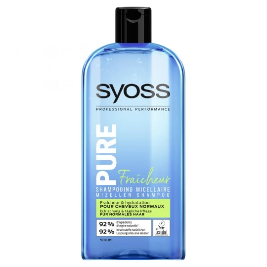 Shampooing micellaire pure fraîcheur 500ml - SYOSS
