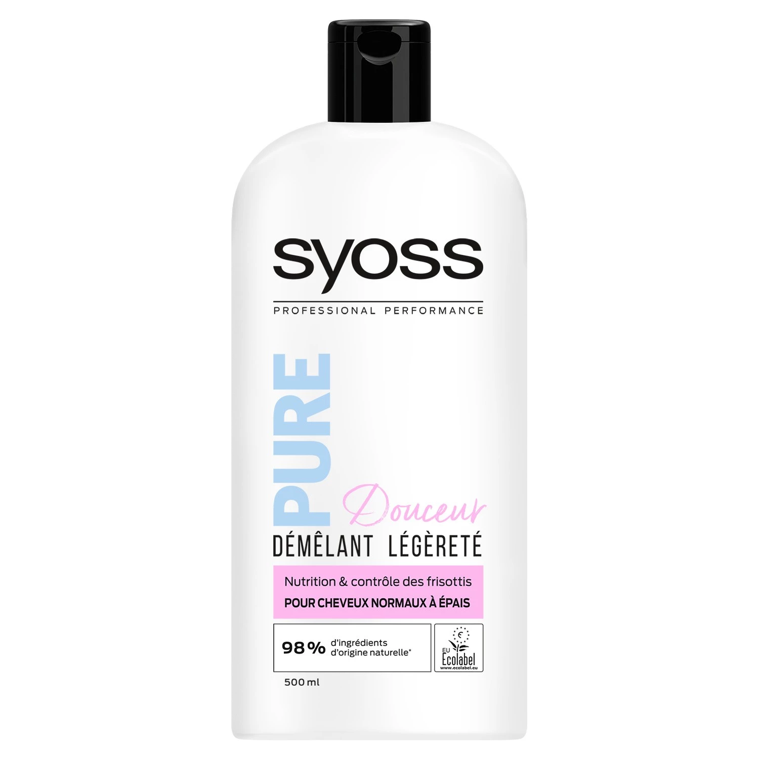 Après-shampooing pure douceur 500ml - Syoss
