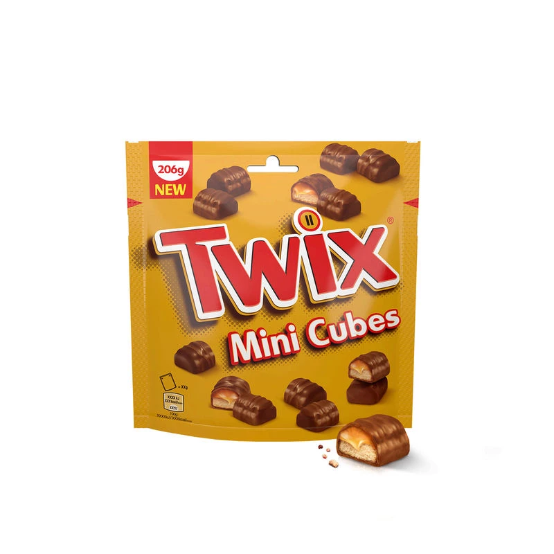 Twix Mini Cubes 206 G