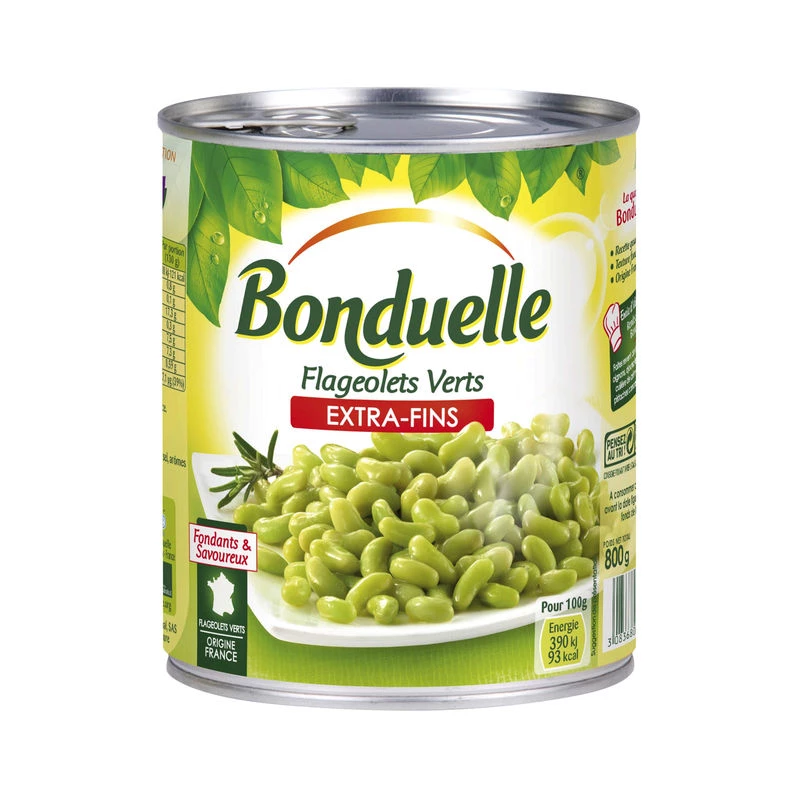 Bonduelle Flageolets verts Extra Fin 530g