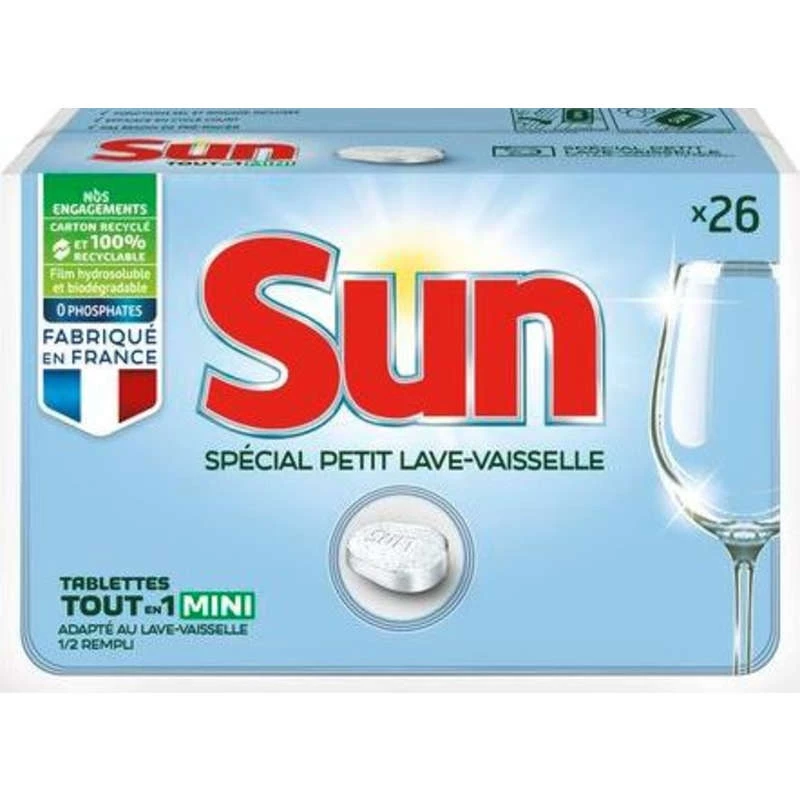 Sun Mini Tablettes Tout En 1 X