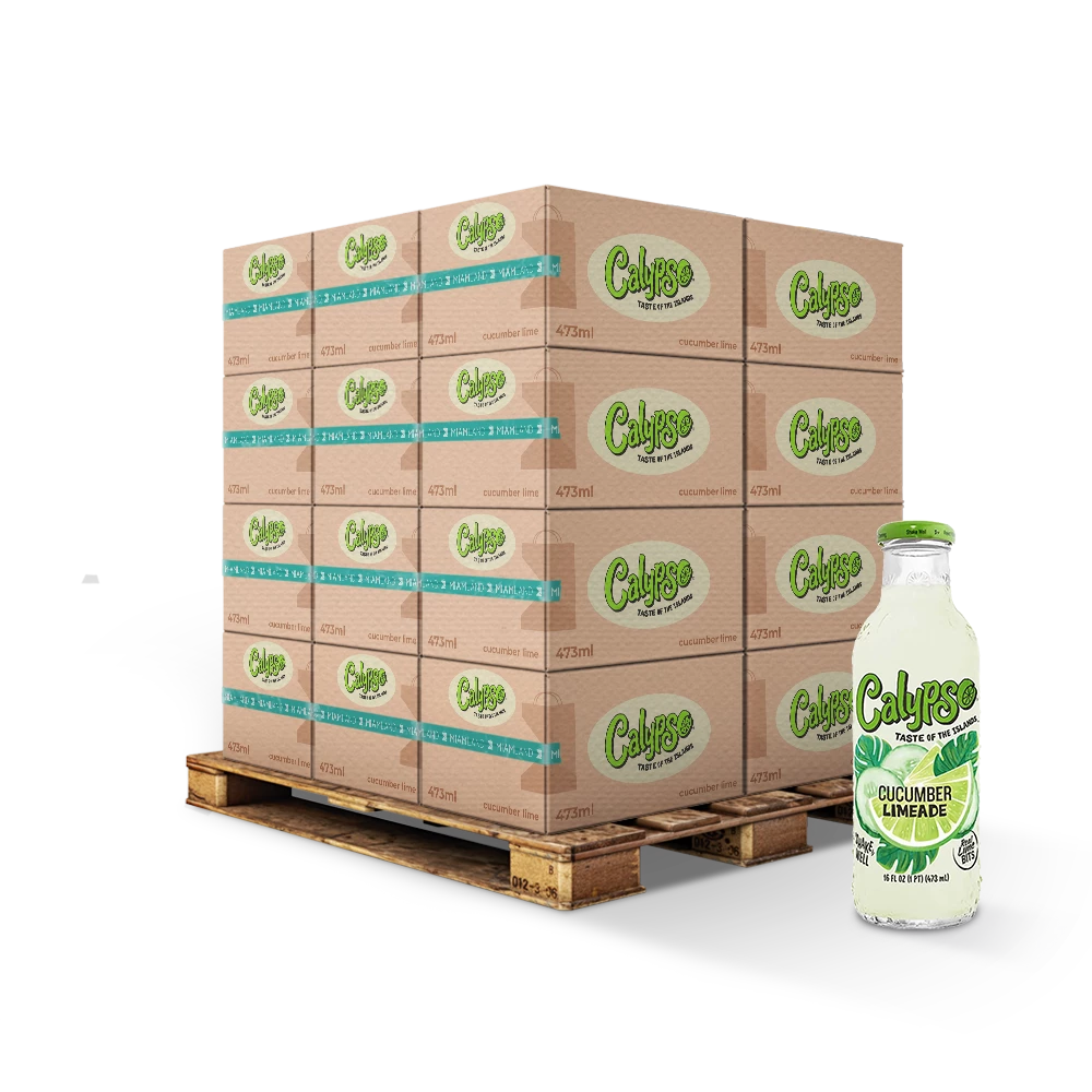 Calypso Cucumber Lime 473ml  X12 - Calypso