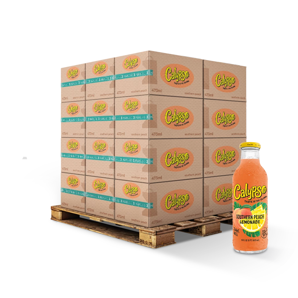 Calypso Southern Peach 473ml X12 - Calypso