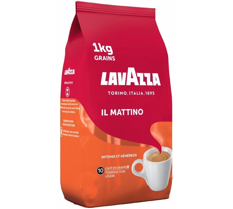 Café en grains il mattino 1kg - LAVAZZA