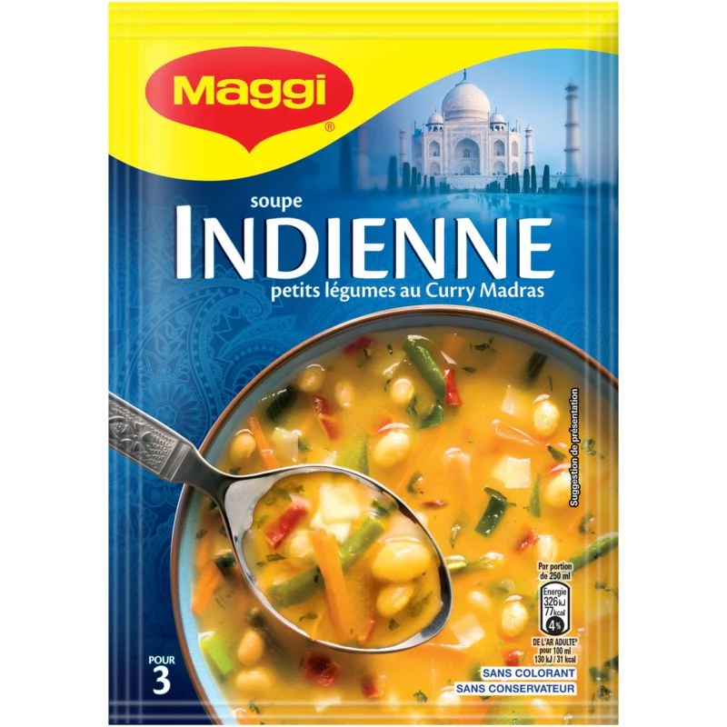 Soupe indienne légumes/ curry 67g - MAGGI