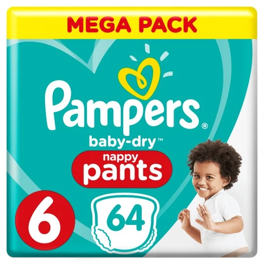 Couches bébé pants T6 x64 - PAMPERS
