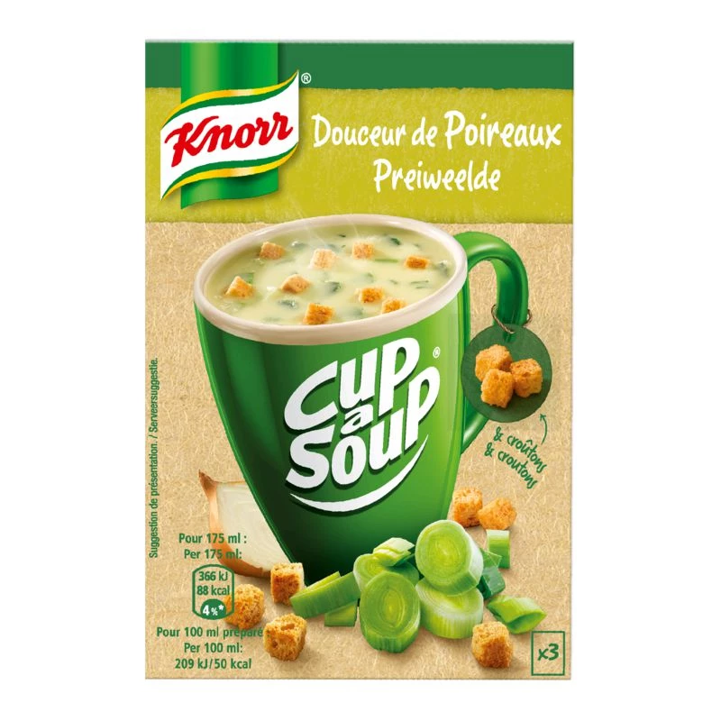 Soupe de poireaux 51g - KNORR