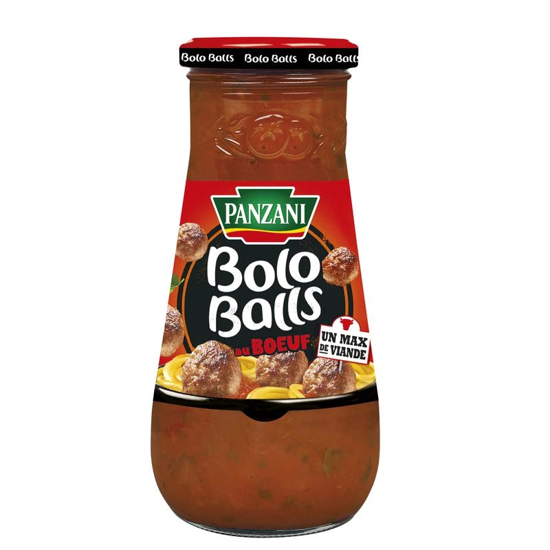 Sauce bolo balls au bœuf 600g - PANZANI