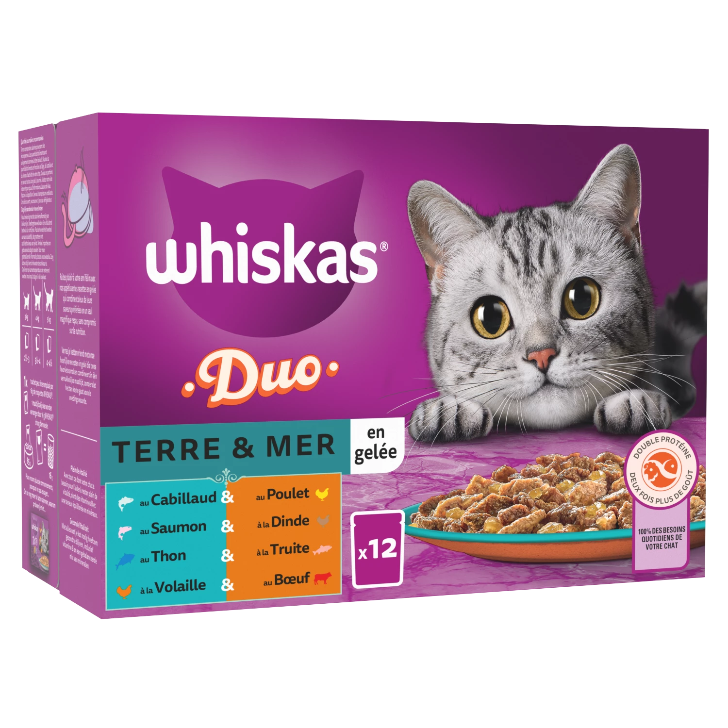 Coffret Océan En Terrine 12 x 85g, Classiques Pour Chats