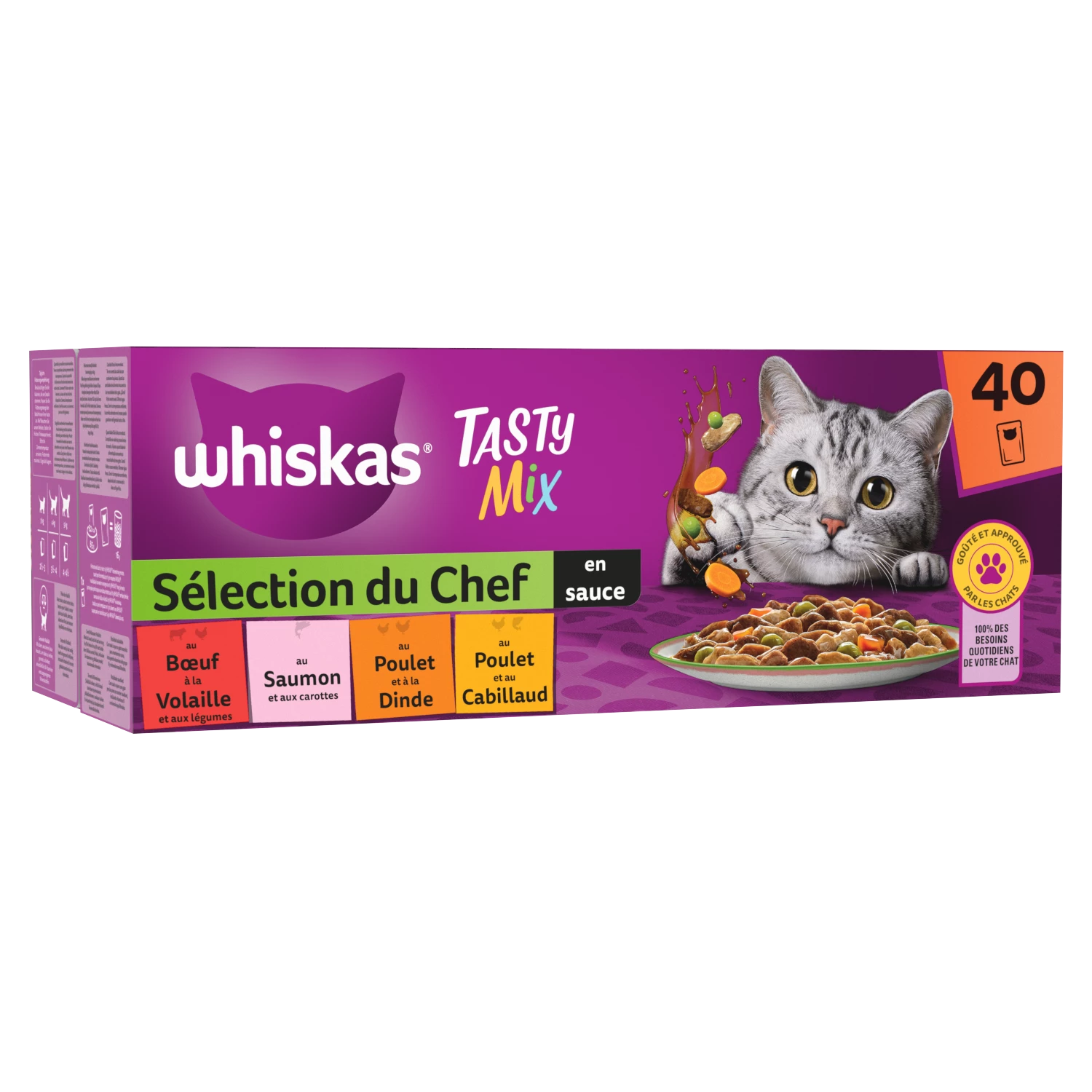 Cat Mix Chef Escolha 40x85g P90