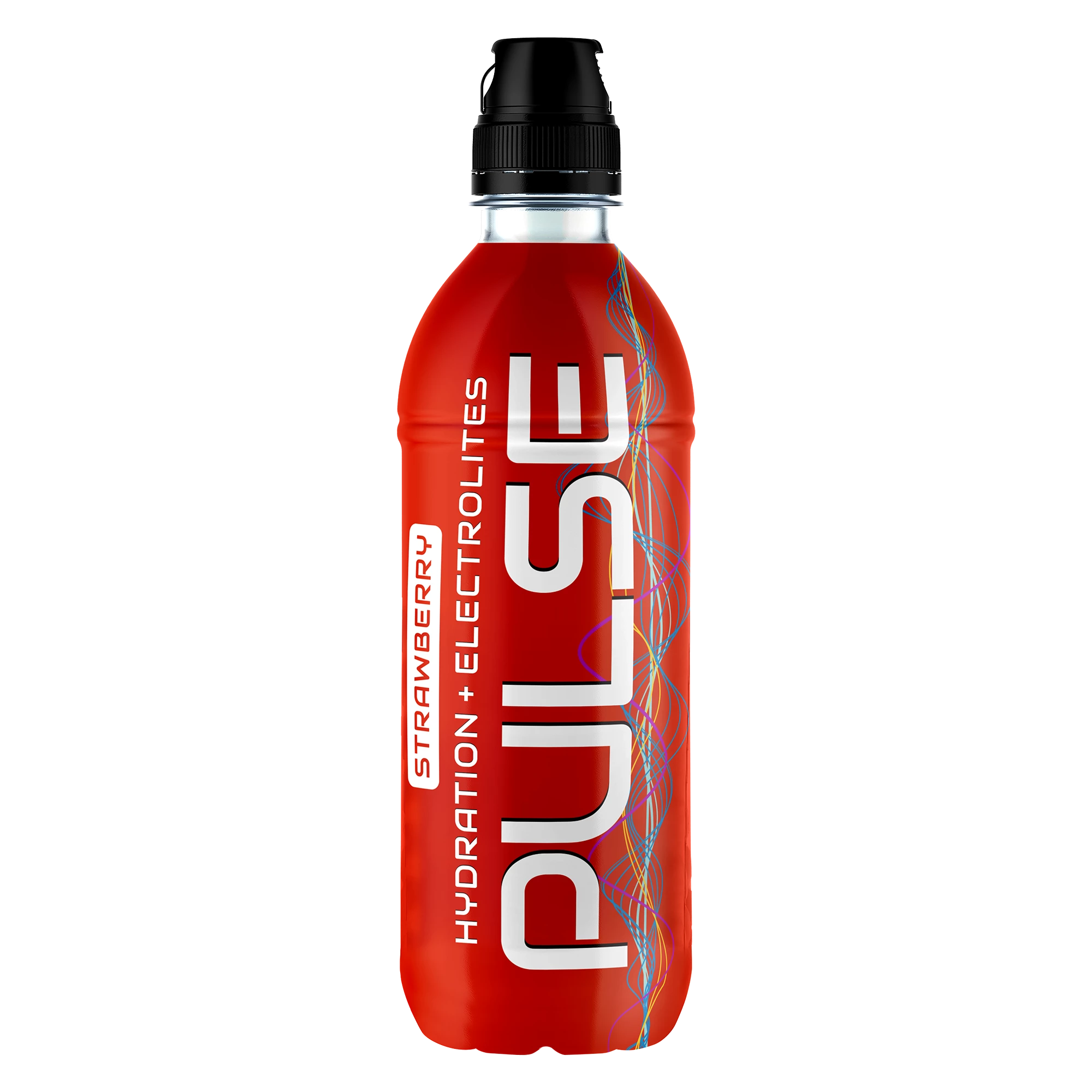 Erdbeer-Energy-Drink 500 ml – Pulse