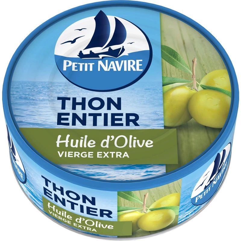 Thon Entier Huile Olive 160g