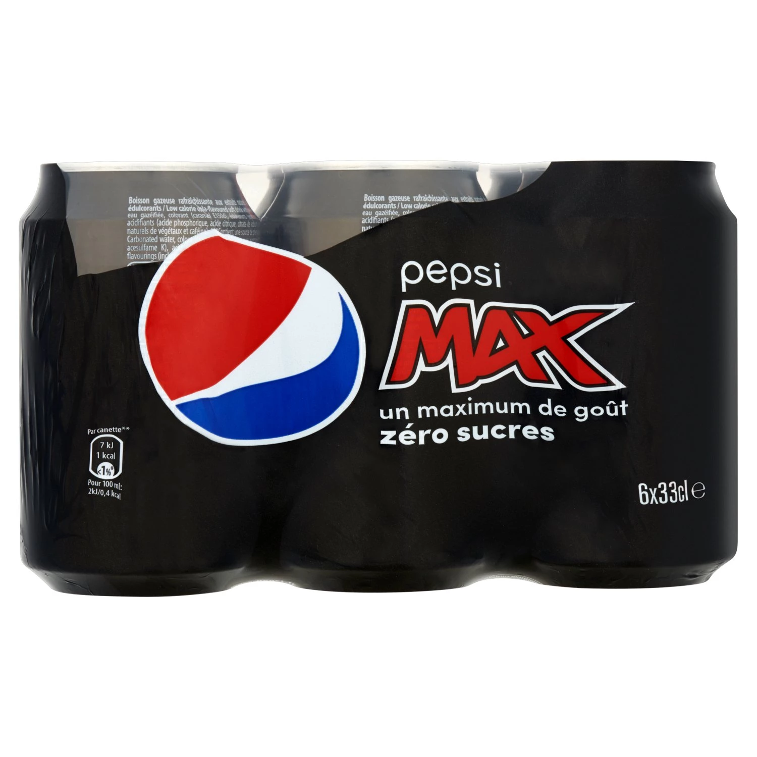 Pepsi Max Uefa 6x33cl