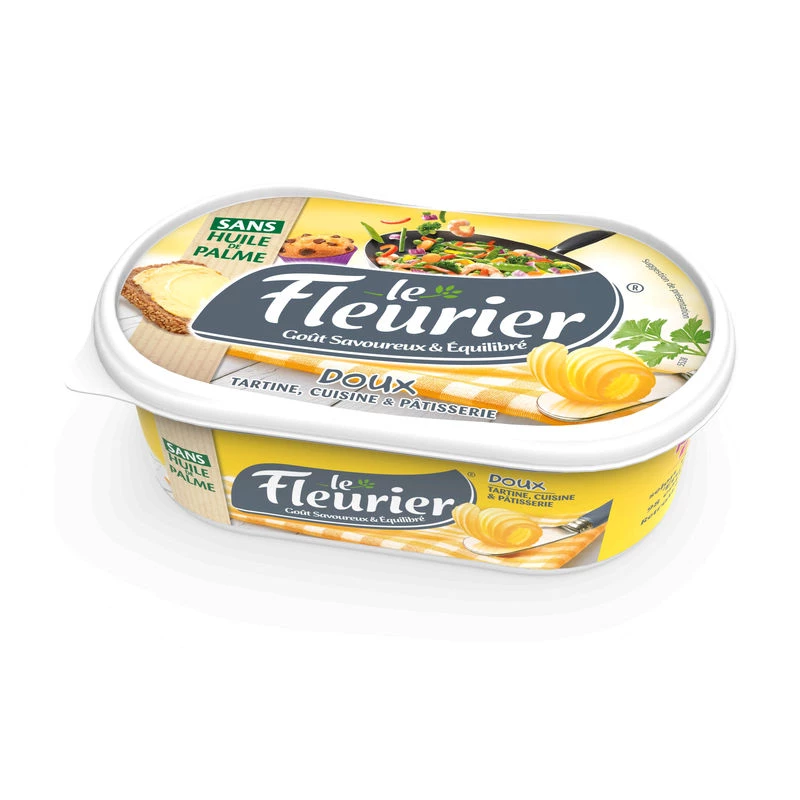 Margarine doux 250g - LE FLEURIER