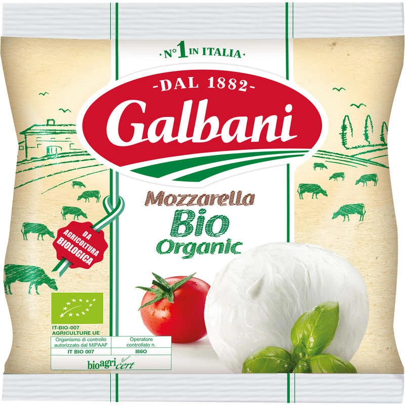 Mozzarella Ecológica Galbani 125g