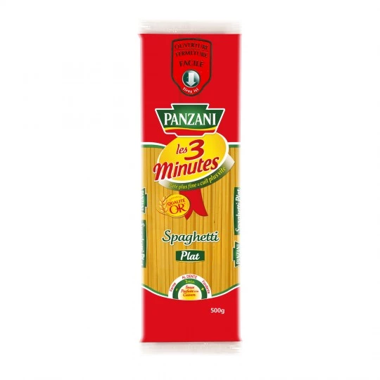 Плоские макароны Спагетти 500г - PANZANI