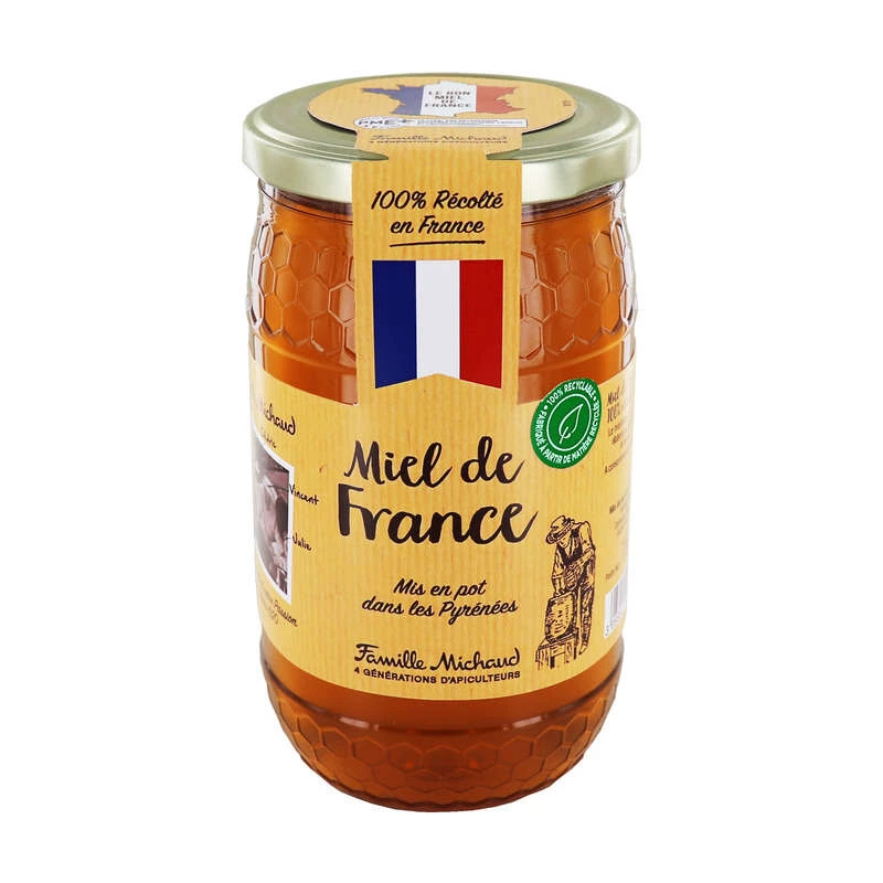 Miel de France Liquide Pot 1kg - FAMILLE MICHAUD