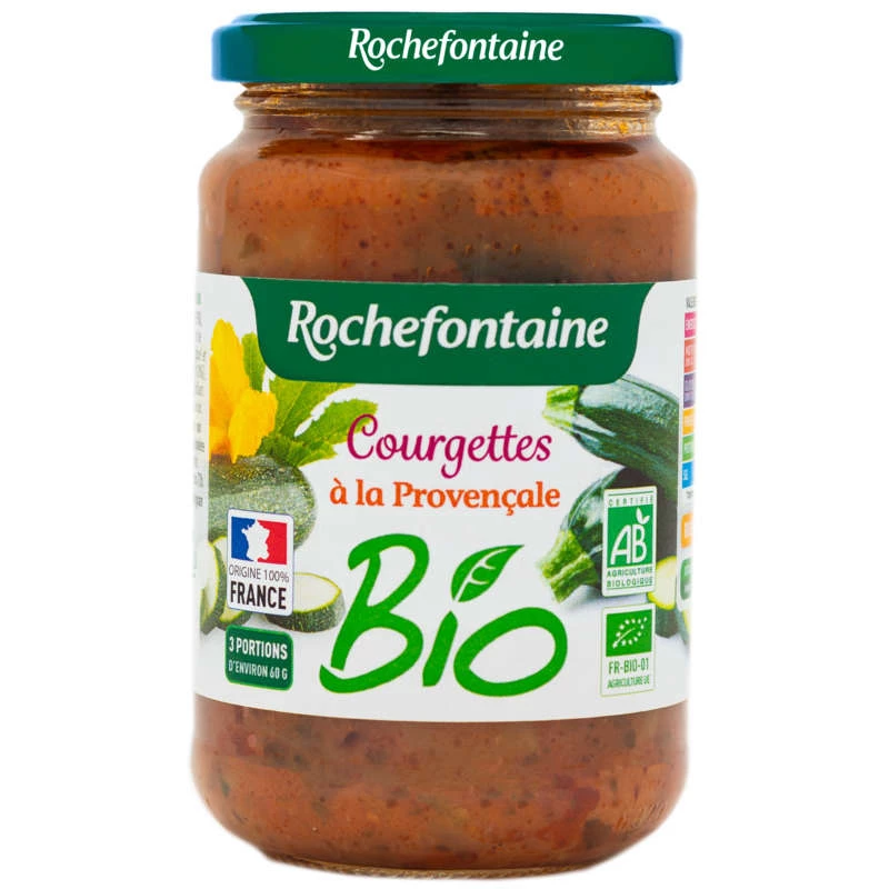 Courgettes Bio Bocal 370g