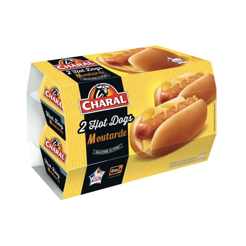 Hot-dog Charal Moutarde 120 G