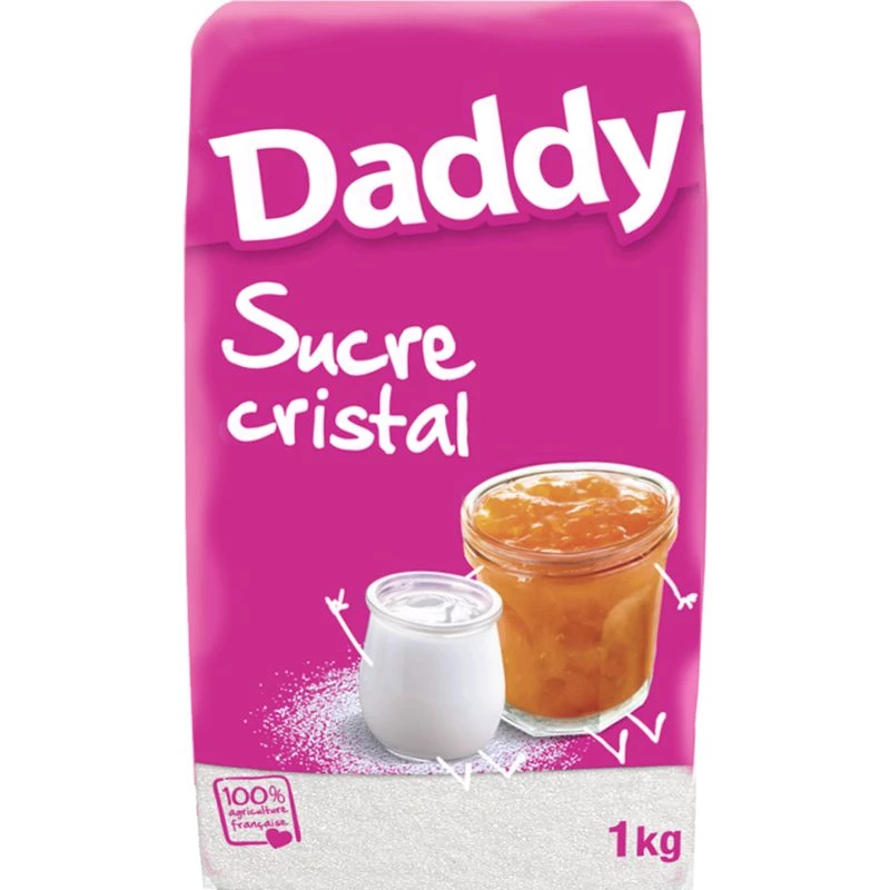 Sucre cristal 1kg - DADDY