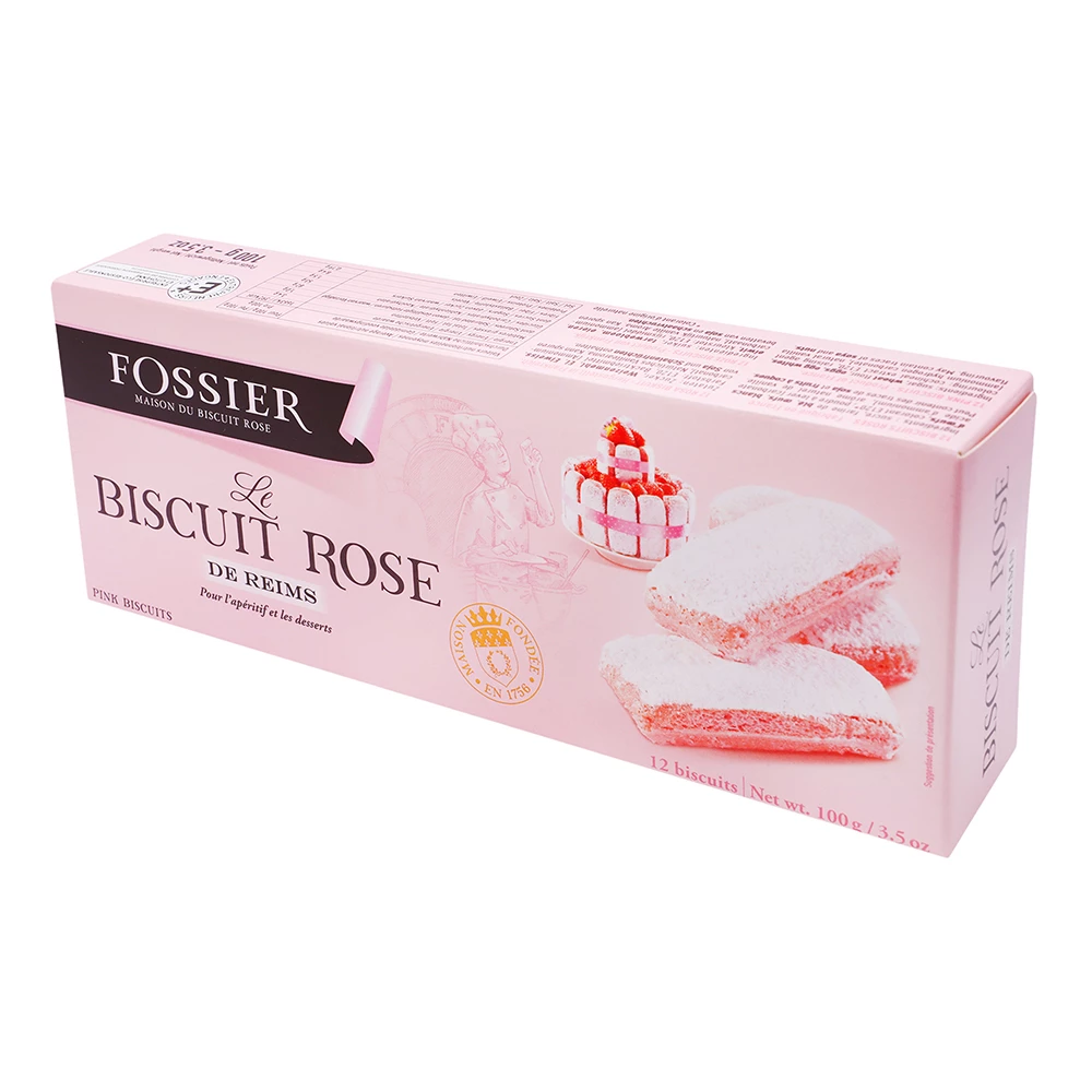 Biscuits Rose De Reims 100g - FOSSIER
