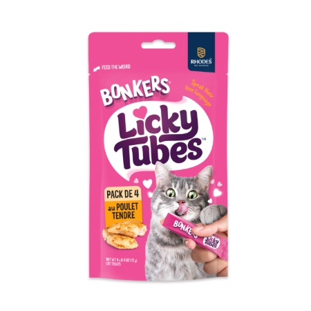 48g Bonkers Tubes Chat Poulet