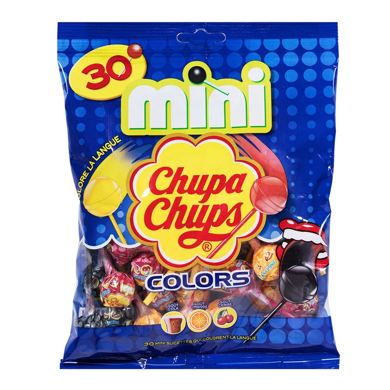 Mini sucettes colors x30 - CHUPA CHUPS