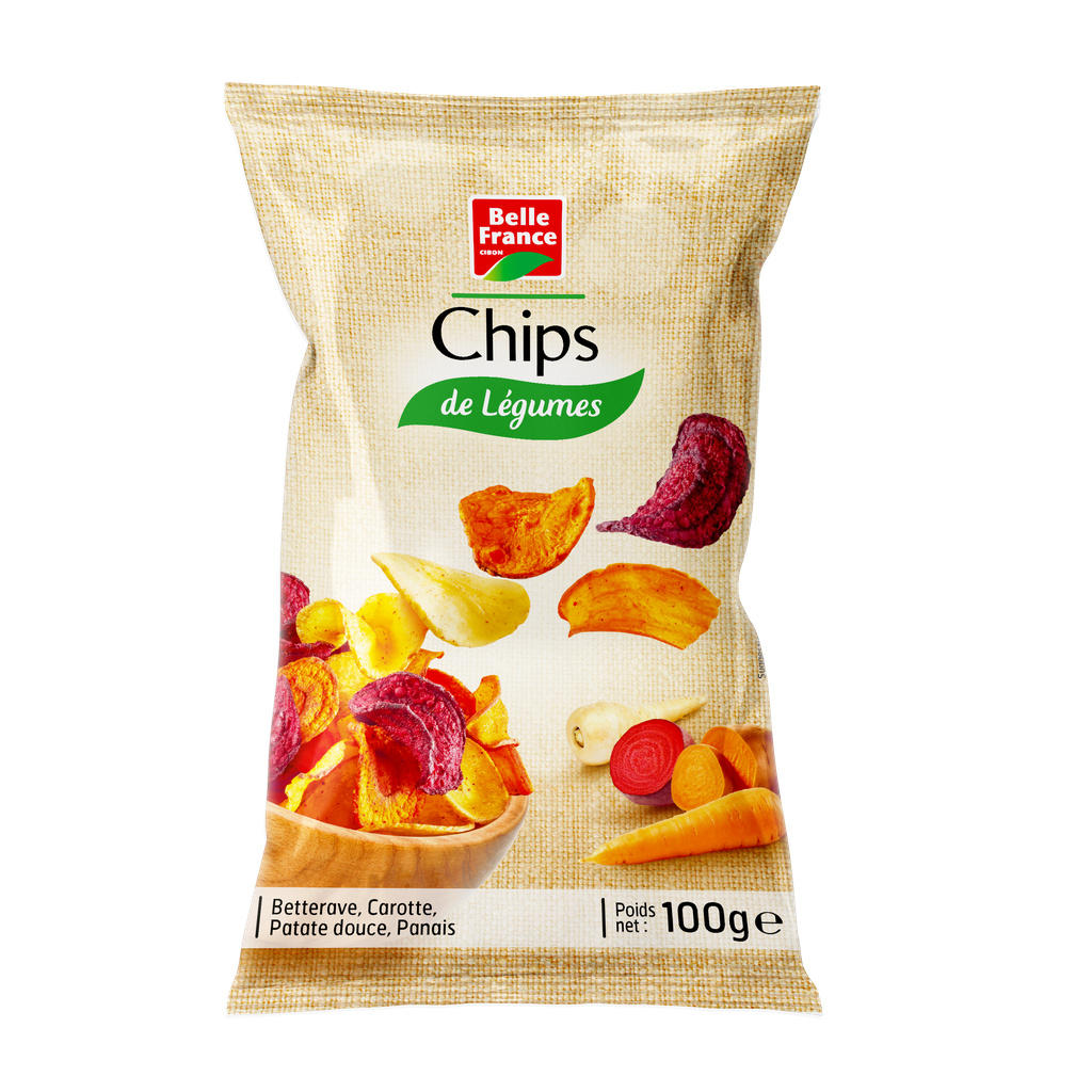 Belle France Chips De Légumes 100g - BELLE FRANCE