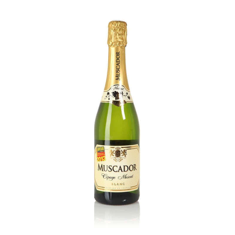 Vin Blanc Cépage Muscat, 11°, 75cl - MUSCADOR
