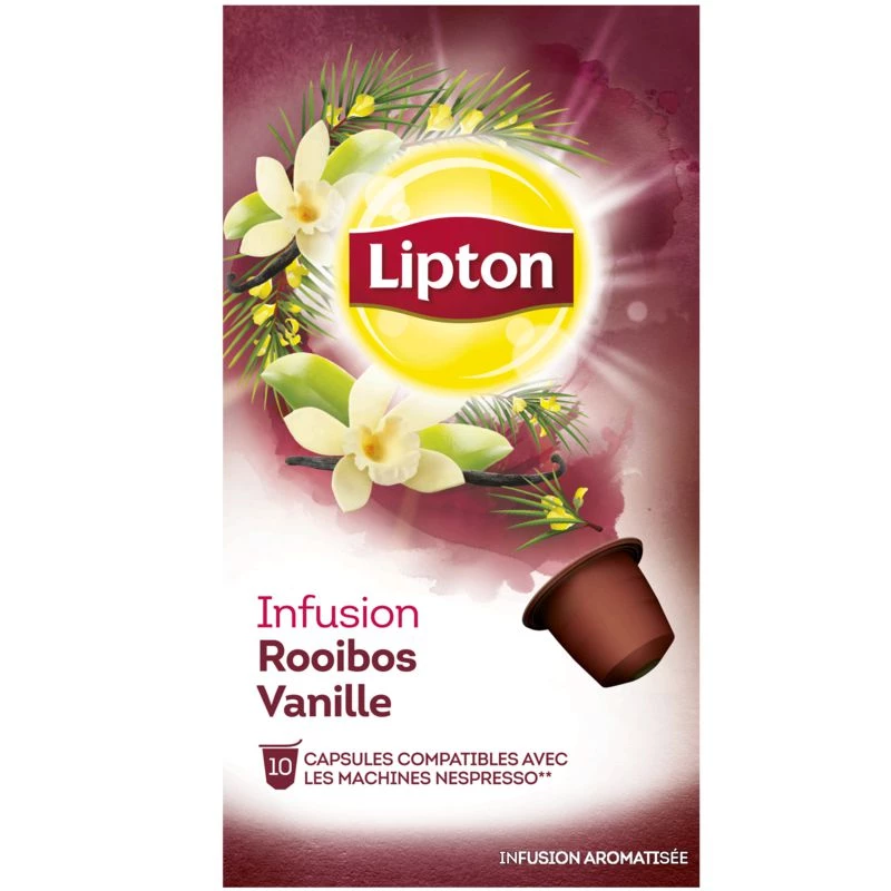 Infusion rooibos vanille x10 30g - LIPTON