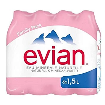 Evian 8x1,5l