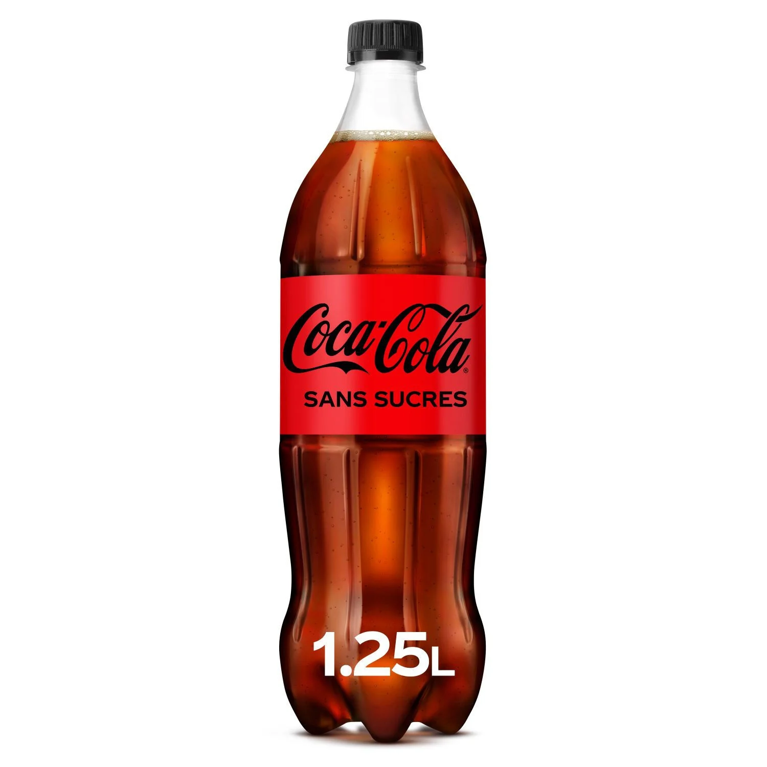Soda without sugars 1,25l - COCA-COLA