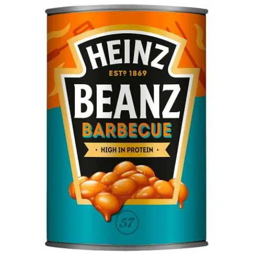 White beans barbecue; 390g - HEINZ