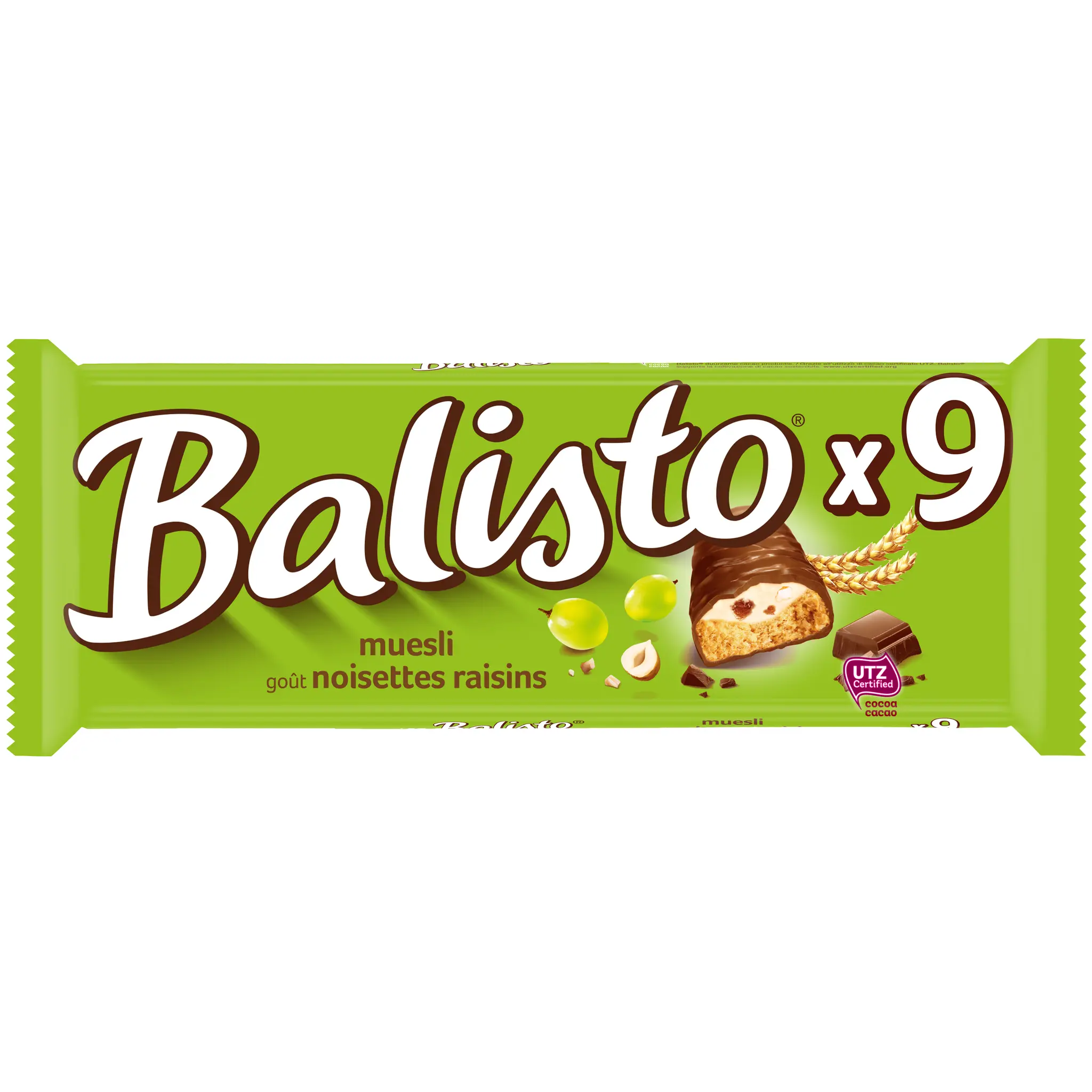 Balisto Muesli 9pack 166.5 G - Balisto
